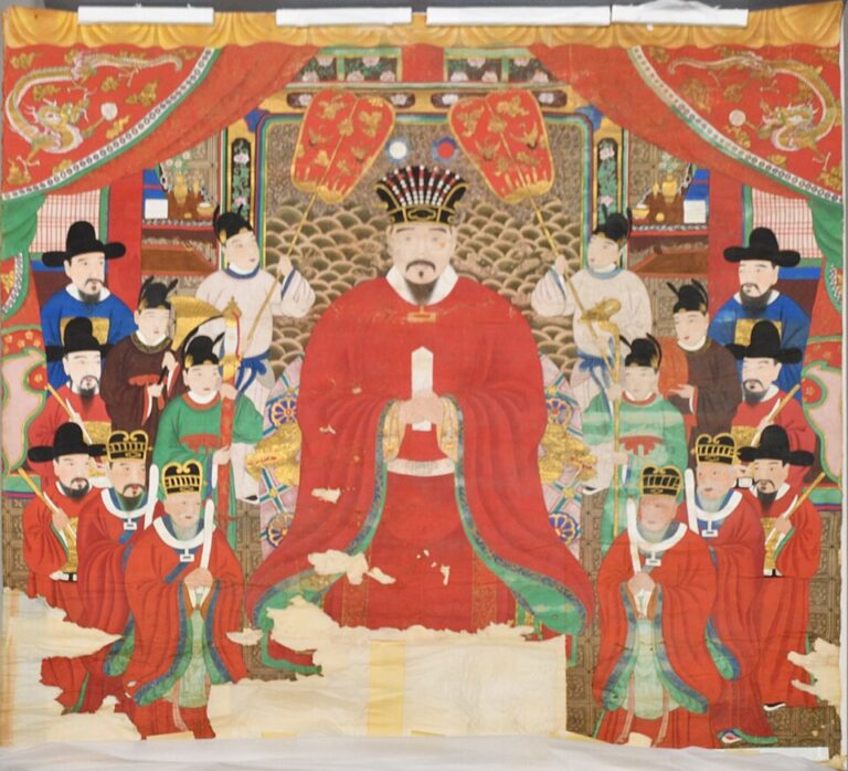 琉球王国第二尚氏第6代国王・尚清王の肖像画